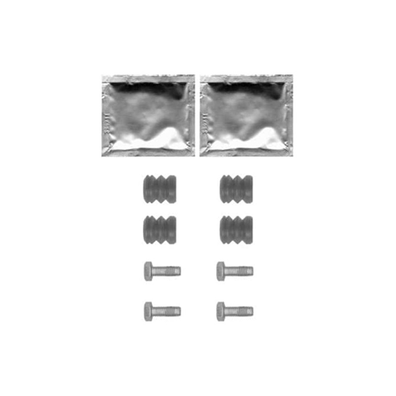 HELLA PAGID 8DZ 355 201-581 Accessory Kit, brake caliper, Rear