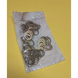 mcmaster 5/8 External Snap Ring SH-62ST-ZD, zinc plated steel, 100 pack  * new