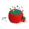 Dritz 4" Large Tomato Pin Cushion with Strawberry Emery, 1