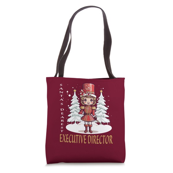 Executive Director Christmas Classic Female Nutcracker Tote Bag