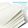 DWIYITTN Notebook A5 Lined Hardcover Spiral Notepad with Pen Holder