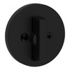 Weiser Elements Matte Black Round Deadbolt Lock, ANSI/BHMA Grade 3