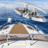 Ciweisah Stainless Steel Boat Folding Cleats 6" Flip-up Dock Cleat