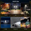 Clip On Solar Motion Lights Outdoor Waterproof, 800LM, 70 LED,