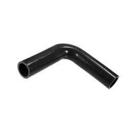 INFINAUTO 32mm 1.26" ID 90 Degree Elbow Silicone Reducer Hose Pipe Bend Turbo Water Intercooler Black Stylish Design