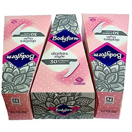Pack of 3 x Bodyform Dailies Style String Liners 30