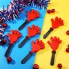 Poen 6 Pcs Jumbo 11 Inch Hand Clappers Noise Makers