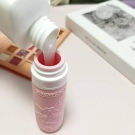 PanLuoNais TSA-Approved Refillable Travel Containers,Leak-Proof Silicone Travel Bottles Set，Portable Travel Size Bottles for Shampoo, Lotion (Pink)