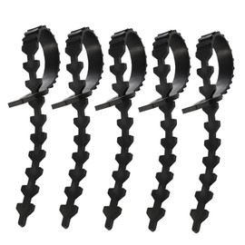 CAXUSD 5pcs Tree Ties Straps Adjustable Ties Strong Rubber Reusable Easy to Use for Branch Support