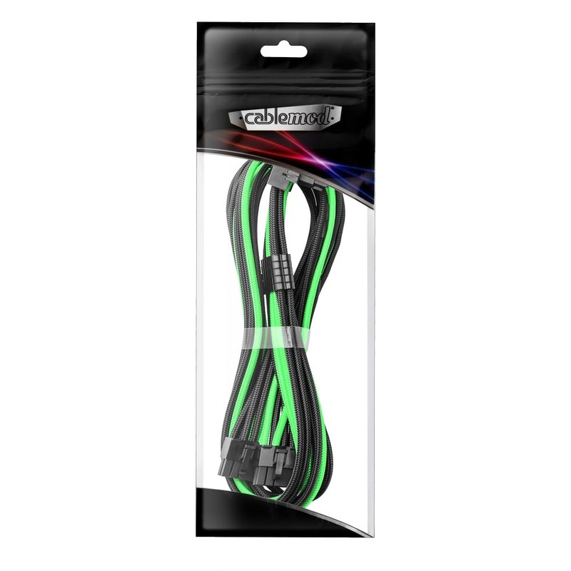 CableMod RT-Series Pro ModMesh Sleeved 12V-2x6 12VHPWR 90° StealthSense PCI-e