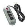 Tripp Lite 3SP Waber Power Strip Metal 5-15R 3 Outlet