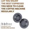 Espresso Cleaning Disc, 2 Pack Backflush Cleaning Disc Replacement, Espresso