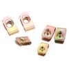 60Pcs U Nut Clip Kit Strong Rust Resistance High Elasticity