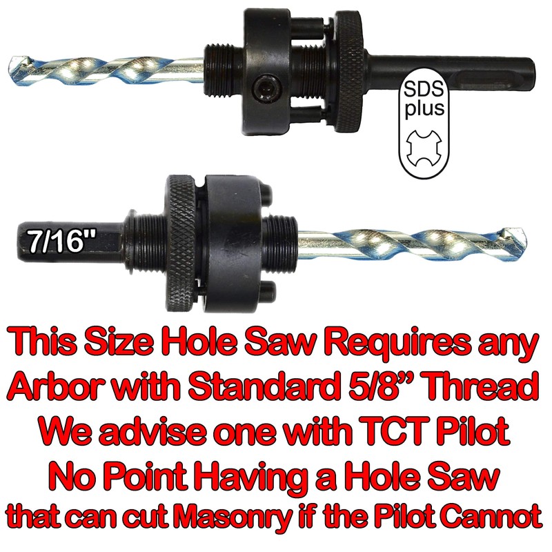 4 inch Concrete Hole Saw for Masonry Drywall and Brick