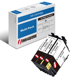 INK4WORK Remanufactured Ink Cartridge Replacement for Epson 220 XL 220XL T220XL to use with WF-2760 WF-2750 WF-2630 WF-2650 WF-2660 XP-320 XP-420 XP-424 (Black, 3-Pack)