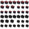WMYCONGCONG 40pcs SPST 2 Position On/Off 2 Pin Mini Boat
