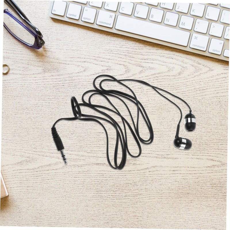 TEHAUX 50pcs Portable Cartoon Earphones Wired in Ear Headphones with