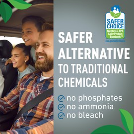 CLR CLR Brands? Automotive Calcium, Lime & Rust Remover, Cleaner for Multiple Surfaces, EPA Safer Choice Certified, Ammonia, Phosphate and Bleach Free Cleaner, 80 Oz