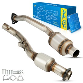PHILTOP Rear Catalytic Converter Compatible with Subaru Forester 2.5L 2009 2010, Impreza 2.5L 2008-2010, Legacy 2.5L 2005-2009, Outback 2.5L 2006-2009 Direct-Fit Catalyst Converter 55585 EPA Compliant