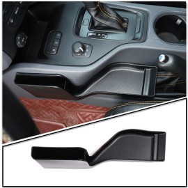momocar For Ford Ranger 2015-21 Handbrake Storage Box Decoration Storage ABS Black