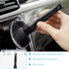 Ziciner Car Detailing Brush, Ultra Soft Car Detail Brush Kit