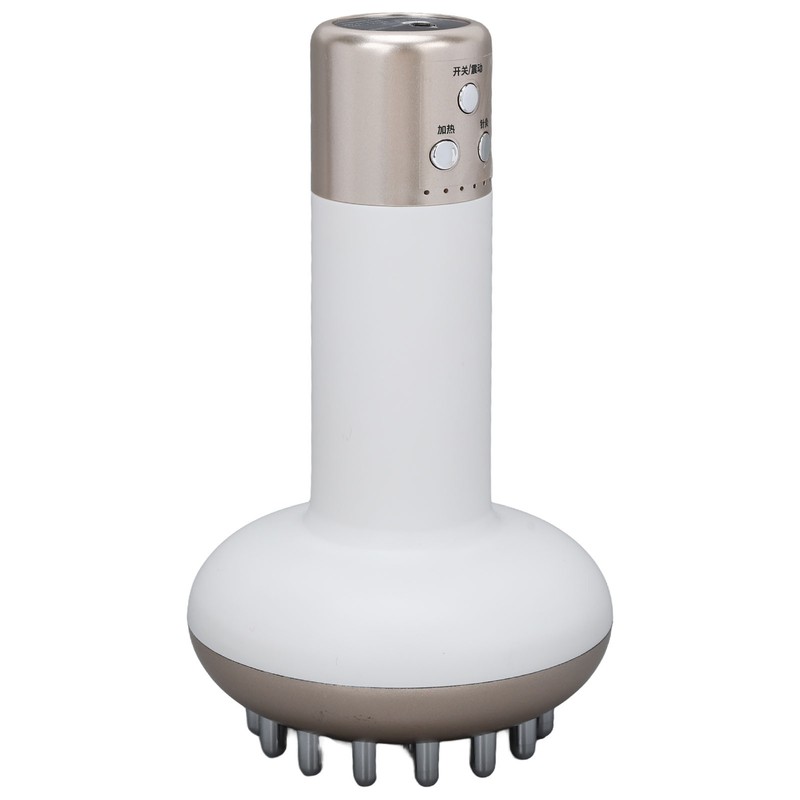 Electric Meridian Brush 6 Gears Hot Compress Microcurrent Vibration Massage