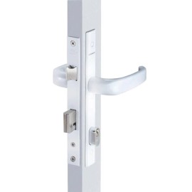 Papaiz Storm Door Lock and Handle Keyed Fits 322 323 MZ35 Storm Doors White