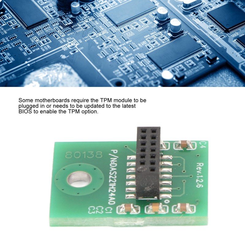 TPM 2.0 Module LPC Interface Stable High Safety Durable Material