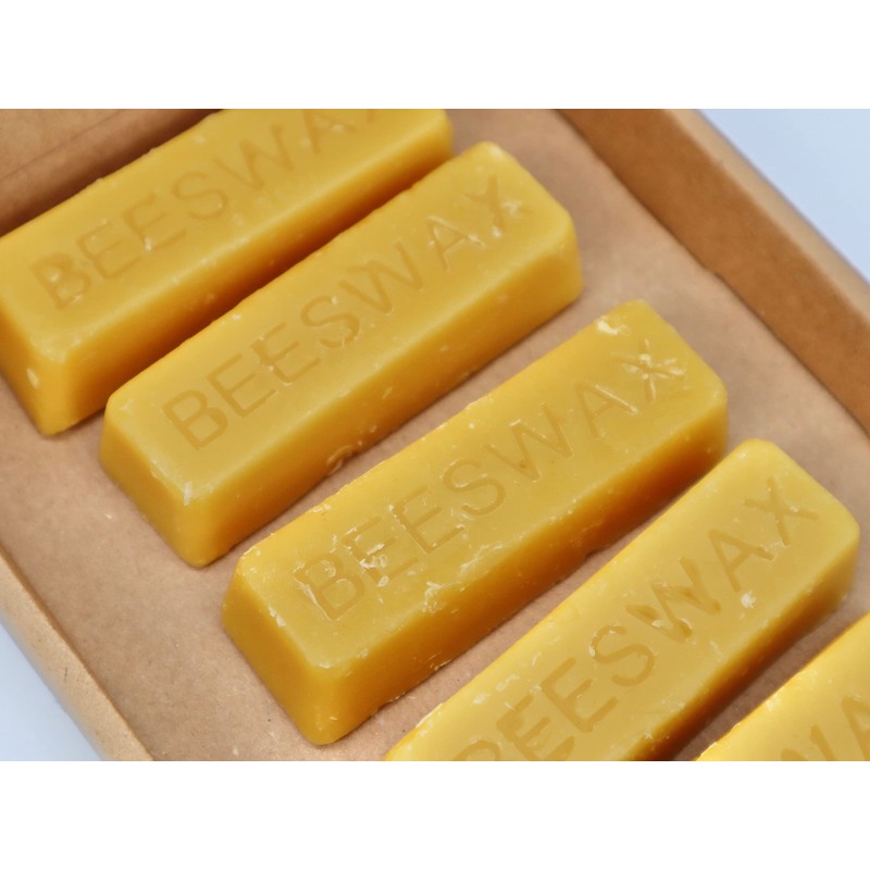 LiveMoor Heritage Range - Golden Beeswax Bars (6)