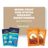 SweetLeaf Organic Stevia and Monk Fruit Packets - Zero Calorie