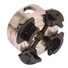 VINWOX 3-3/4INCH 4-Jaw Self-Centering Wood Lathe Chuck, 2" Round Jaw