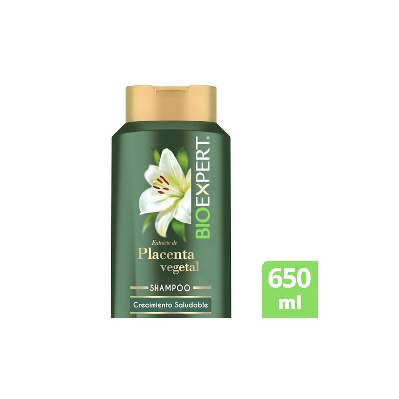 Shampoo BioExpert Extracto de Placenta Vegetal 650 ml
