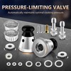 2PCS Universal Pressure Cooker Relief Jigger Valve with Exhaust Rod,