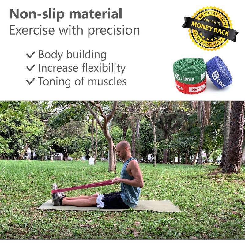 Limm Long Resistance Bands Fabric Band - Pull Up Bands