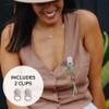 SPEX Clips para anteojos (paquete de 2) – Soporte magnético
