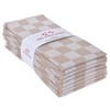 THE TOWEL HOUSE 100% Cotton Premium Kitchen Towels - Ultra-Absorbent