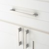 Amerdeco 10 Pack Brushed Satin Nickel Cabinet Pulls 6.3 Inch(160MM)