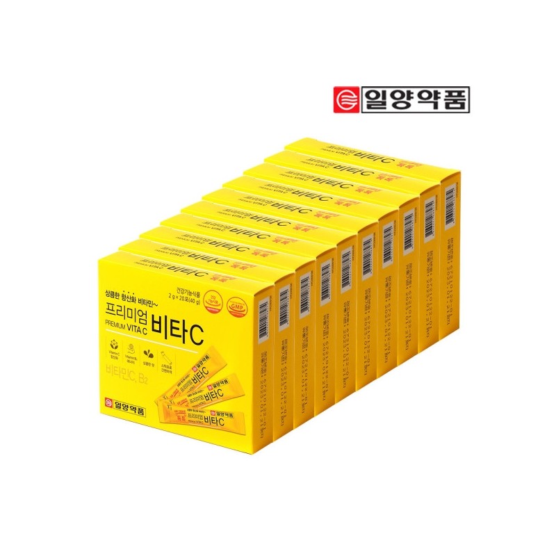 Premium Vita-C Lemon Flavor 200 Packets - Vitamin C /