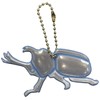 Yoshio Reflective Kabuto-kun Blue W4.5 x H2.8 inches (115 x