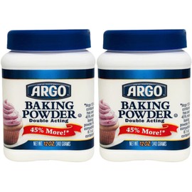 Argo Baking Powder - 12 oz, Pack of 2