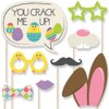 Hippity Hoppity - Easter Photo Booth Props Kit - 20