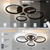 Shine LUEST 34W Modern LED Ceiling Light, 3000K-6000K Dimmable Ceiling
