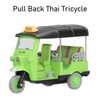 Pull Back Thai Tricycle Simulation Alloy Tuk Tuk Car Model