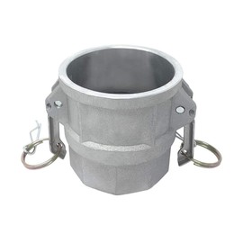 Gloxco Aluminum Type D Cam and Groove Hose Fitting, 2-1/2" Female Camlock x 2-1/2" Female NPT (CAM-25-D-AL)