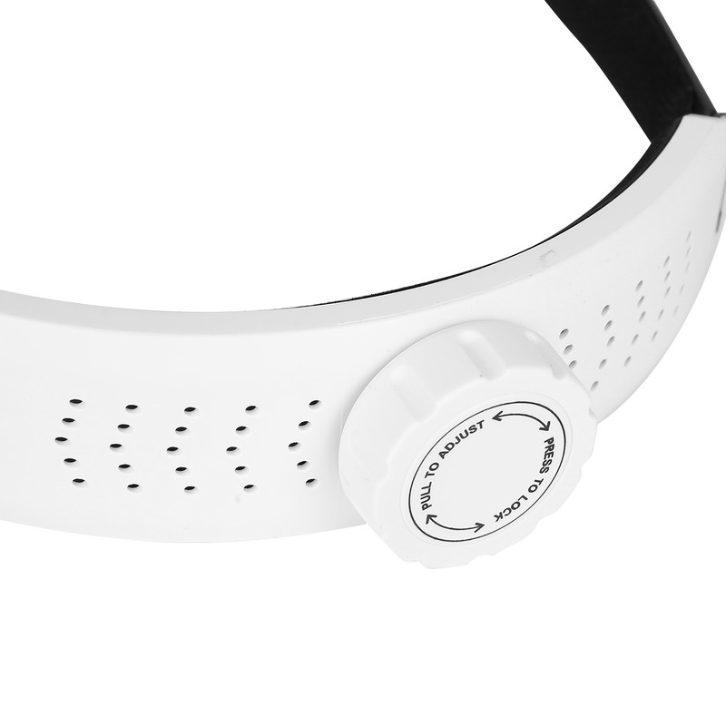 LED Helmet Magnifier Tattoo Beauty Adjustable Headband Magnifying Glass Head