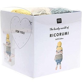Rico Design Ricorumi Crazy Cute Family Girlfriend Crochet Set, for Knitting and Crafts, Ideal for Children and Adults, DIY