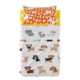 HappyFriday Mr. Fox Dogs D1614177 Duvet Cover Set for Baby Cot 2-Piece EAN: 8420001046401 Multi-Coloured
