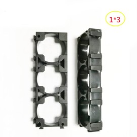 SUIDI 21700 Cell Spacer Battery holder 40pcs 1x3 Cell Spacer 21700 nickel strip Plastic Holder Bracket for 21700 batteries pack spot welder welding