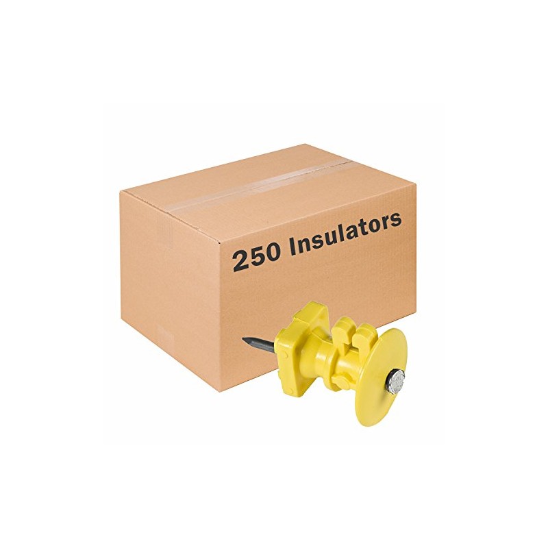 Zareba Systems IWKNY-Z Z Insulator with Double-Headed Nails, 250 Pack