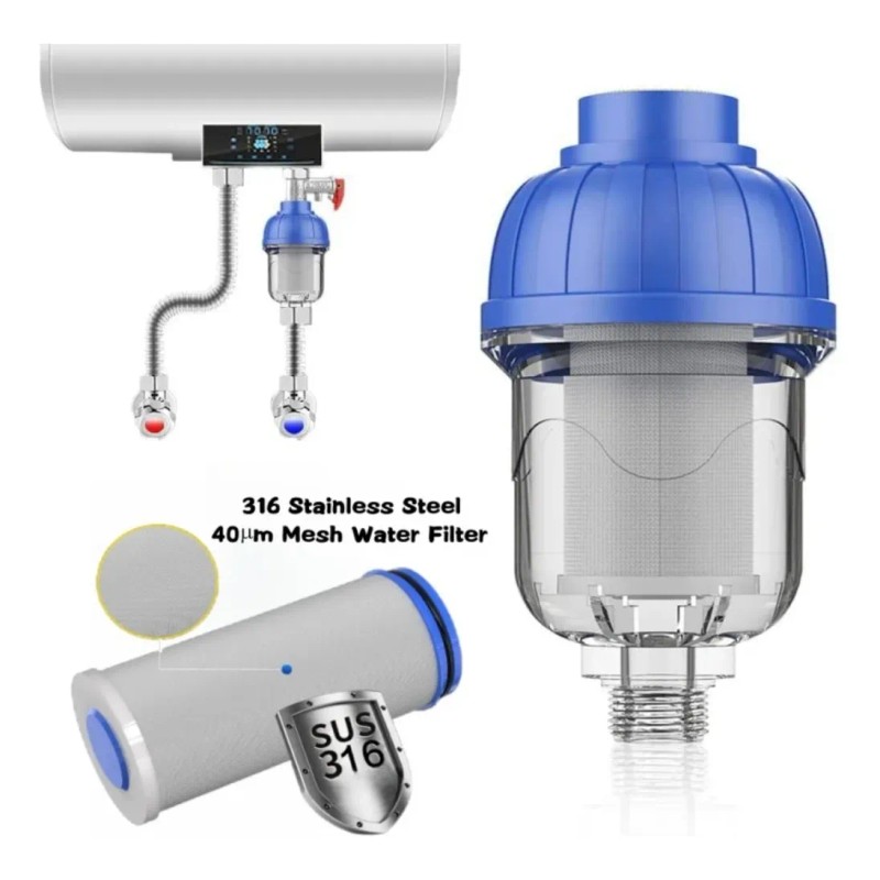 Filtro Purificador De Agua Para Calentador Y Ducha